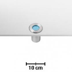 Neutron 0 Inox LED Blue Clear 0,3 W