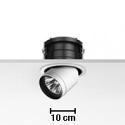 Pure 2 Downlight for QT 12 Lamp super- Spot 6_ 100W white
