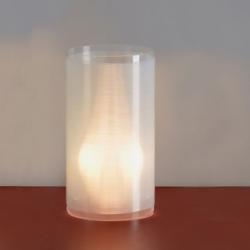 100 Metri Lampe de table ø25x45cm 1x20w E27 (FL) Verre transparent