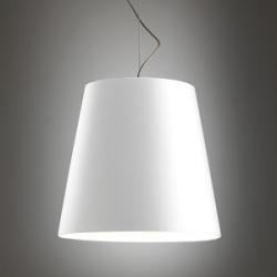 Amax Pendant Lamp with Disc of closure with Dipstick ø109x88x30cm 3x33w E27 (FL) white