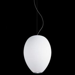 Uovo Lámpara Colgante blanco ø43x60x200cm 1x150w (HL) E27