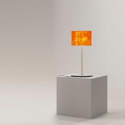 Ambra Table Lamp with Structure ámbar E27