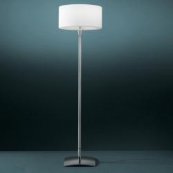 Drum Floor Lamp Glass white 48x48x175cm 1x205w E27 (HL)