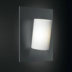 Affix luz de parede Cinza Prata/branco