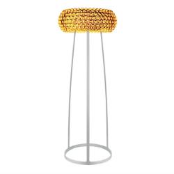 Caboche lámpara de Lâmpada de assoalho Média Ouro Amarelo
