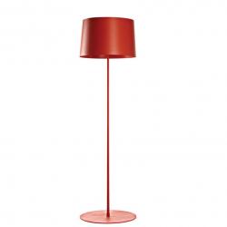 Twiggy lámpara de Pie Lectura E27 3x77w Rojo