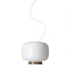 Chouchin 3 Reverse Lámpara colgante LED 24W Blanco y Gris