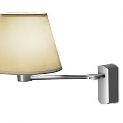 hotels (Structure) Wall Lamp 1 arm adjustable E27 60w Nickel Satin