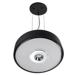 Spin Pendant Lamp ø45cm 3x30w PL E27 + QR-CBC51 GU5,3 Black