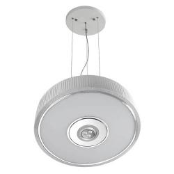 Spin Pendant Lamp ø45cm 3x30w PL E27 + Cree LED 350mA 3w 2900ºK white