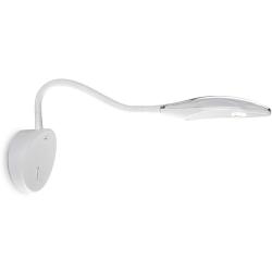 Supple Wall Lamp 37cm 1 LED CREE x 4,5W - Lacquered white