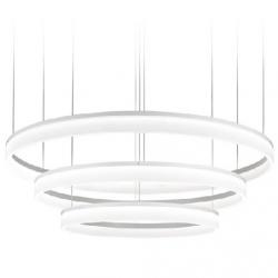 Circ Lâmpada pingente circular triplo 60-80-100cm LED 89W - Branco mate