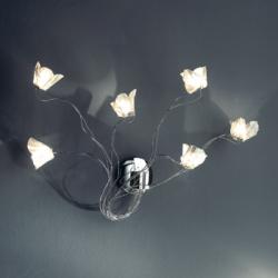 Bouquet luz de parede/lâmpada do teto 6L Cromo/Níquel