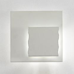 Piastra luz de parede 70x70 LED 4x7w branco
