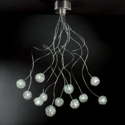Soffione Lamp 12 lights 12V Nickel/Chrome