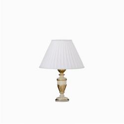 Firenze Lampe de table TL1 Grand 1xE27 60w blanc âgé