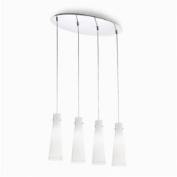 Kuky Clear Pendant Lamp SP4 4xE27 60w Transparent