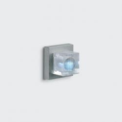 Luminaria glim cube óptica f Superficie sin Alimentador LED Azul 3x1w