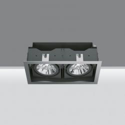 Deep Frame Recessed adjustable of 2 bodies ópticos 2x35/70W HIT (C dimmable T)