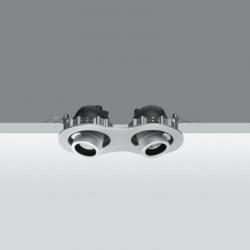 Express Einbauleuchten körper mini mit 2 körper ópticos LED weiß neutral óptica medium
