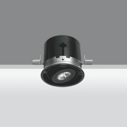 Minimal corpo óptico Pequeno Rodada 3x2,3w LED branco neutral