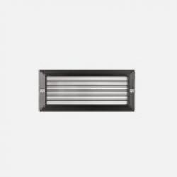 Serie Wall Recessed with grill 23,3cm E27 TC T SE 15w