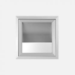 Serie Wall Recessed asimétrico 24cm Rx7s HIT of 70w