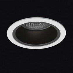 ECLIPSE Recessed fixed antiglare Cl II for PAR30 75 W Bl