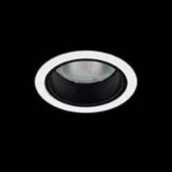 ECLIPSE Recessed fixed antiglare PAR 30L C dimmable R 35/70W Bl