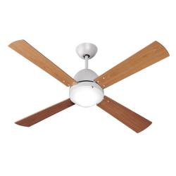 Maestrale Fan 128cm with light LED 75W 5 blades cherry without mando - Grey