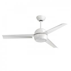 Noos Fan 116cm without light 3 blades metal white without mando - white