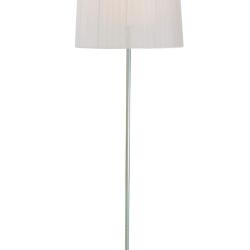 Oli&UnLlum P lámpara de Lâmpada de assoalho 1xE27 150w branco Organza