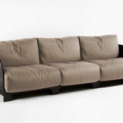 Pop Extérieure sofa Tissu pour Extérieure Structure Transparent 2 places