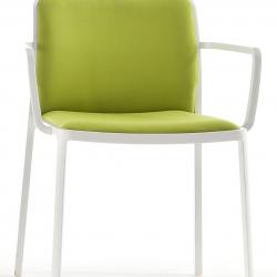 Audrey Soft chair with arms (2 units packaging) Fabric Kvadrat