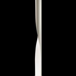 Evita lámpara de Lâmpada de assoalho en metal branco