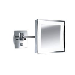 Vanity Wall Lamp with mirror Gx53 max 9W - Chrome