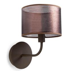 Spica (Solo Structure) Wall Lamp without lampshade 1xE27 60w - Brown