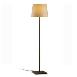 Torino lámpara of Floor Lamp recta (Structure) 171,5cm Brown aged