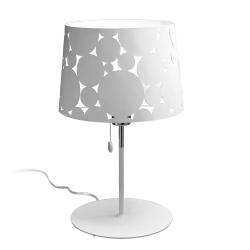 Trama Lampe de table ø28x46,5cm PL E E27 23w blanc