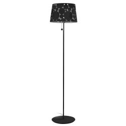 Trama lámpara of Floor Lamp ø36,5x160cm PL E27 23w Black