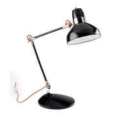 Flex Lampe de table Luminaire sur bras articulé 60cm E27 14w Noir