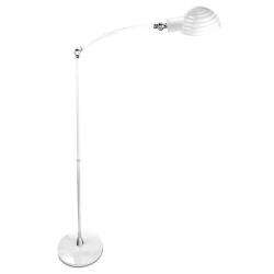 Wave lámpara of Floor Lamp 105cm E27 Chrome white