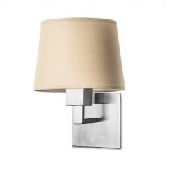 Bali (Solo Structure) Wall Lamp without lampshade 1xE27 max 60W - Nickel Satin