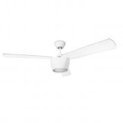 Ceos Fan with light LED 70 x 0,2W - white Shiny