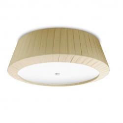 Florencia ceiling lamp 40x13,5cm 2xPL E E27 23w lampshade Beige