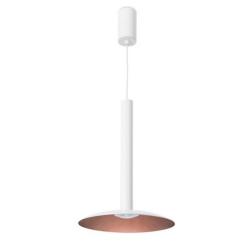 Stylus Pendant Lamp 1xLED Sharp 7.5W - white Matt Bronze oxidado