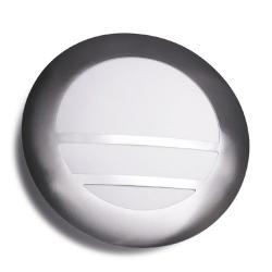 Ajax Wall Lamp Outdoor Round ø30x10cm PL E27 Stainless Steel AISI 304