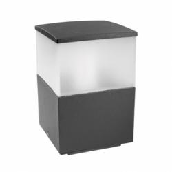Cubik Lantern 15x15x23cm PL E27 60W Grey Urbano