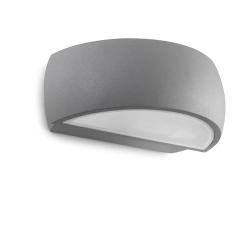 Delfos Wall Lamp Halogen 34x12x21cm Grey