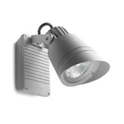 Hubble Wall Lamp Outdoor with visera ø16x25x38cm G8,5 35W HID Grey